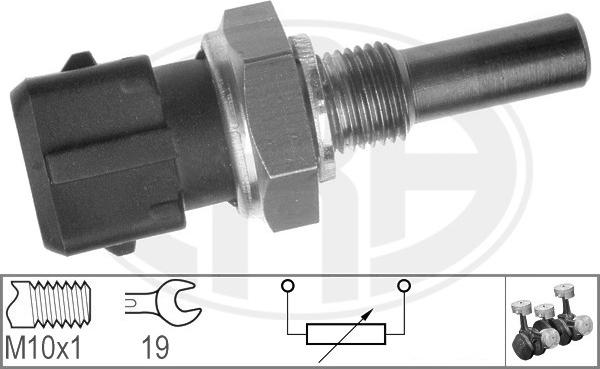 ERA 330136 - Датчик, температура охлаждающей жидкости parts5.com