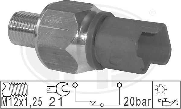 ERA 330801 - Sensör, yağ basıncı parts5.com