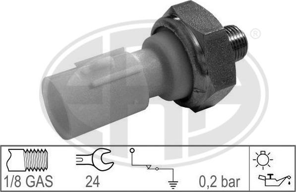 ERA 330700 - Датчик, налягане на маслото parts5.com