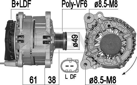 ERA 209499A - Γεννήτρια parts5.com