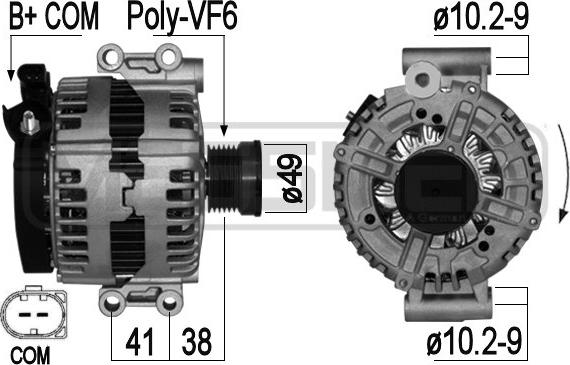 ERA 209038A - Alternator parts5.com