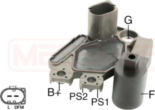 ERA 215845 - Regulátor alternátora parts5.com