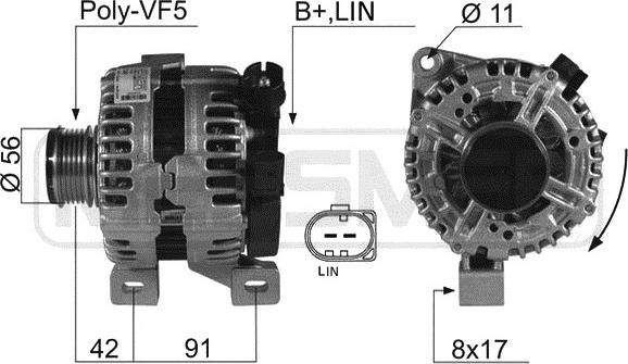 ERA 210440A - Alternator parts5.com