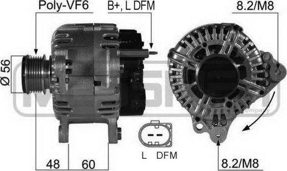 ERA 210469A - Alternátor parts5.com