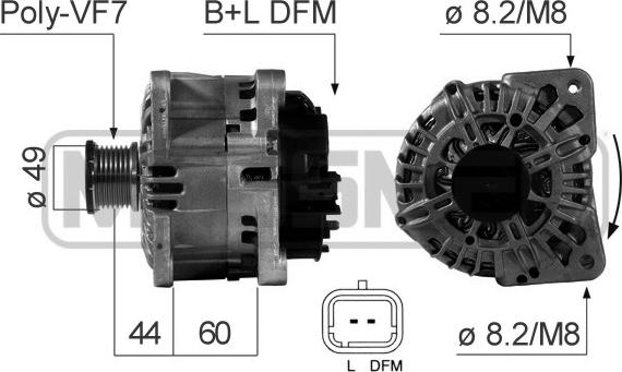 ERA 210509A - Alternator parts5.com