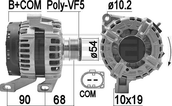 ERA 210852 - Γεννήτρια parts5.com