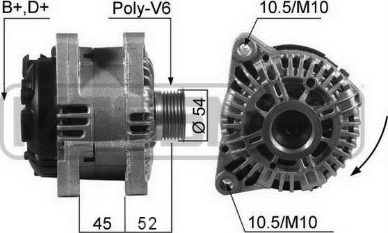 ERA 210234 - Alternador parts5.com