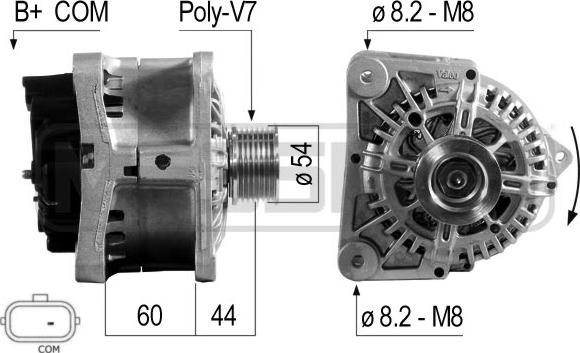 ERA 210700 - Alternator parts5.com