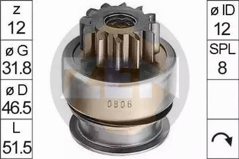 ERA 225352 - Pinion electromotor parts5.com