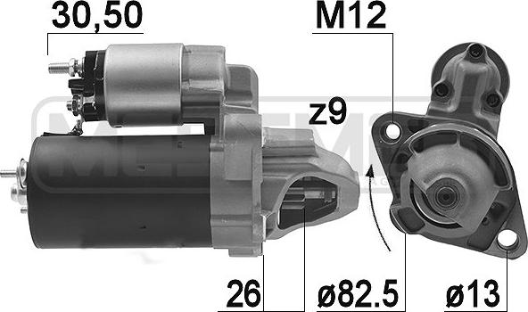 ERA 220476A - Motor de arranque parts5.com