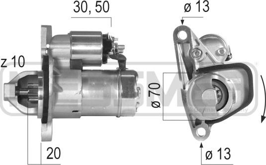 ERA 220579A - Démarreur parts5.com