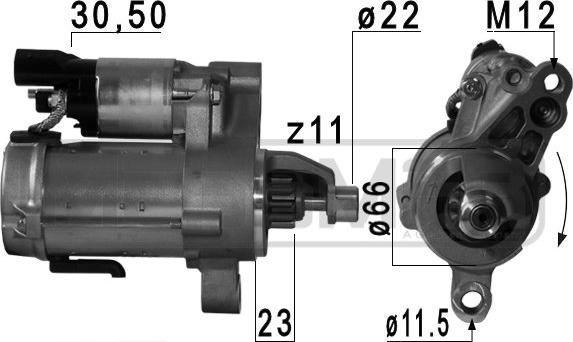 ERA 220666A - Starter parts5.com