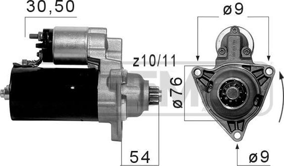 ERA 220054A - Démarreur parts5.com