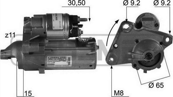 ERA 220068A - Стартер parts5.com