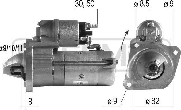 ERA 220149A - Startér parts5.com