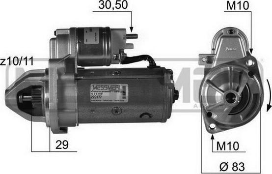 ERA 220177A - Startér parts5.com