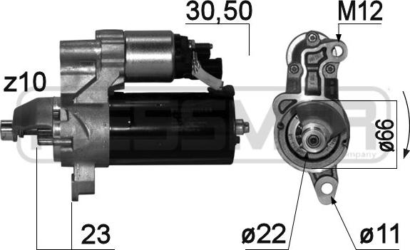 ERA 220848A - Starter parts5.com