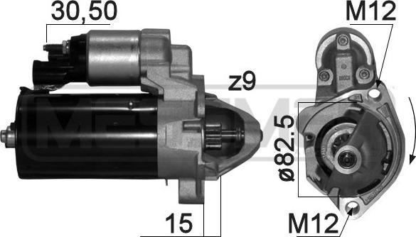 ERA 220870A - Μίζα parts5.com