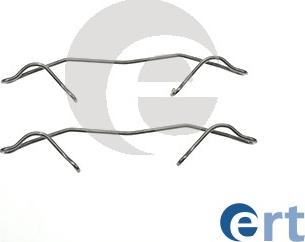 ERT 420006 - Set accesorii, placute frana parts5.com