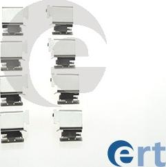 ERT 420008 - Komplet pribora, obloga disk kočnica parts5.com