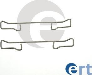 ERT 420010 - Aksesuar seti, diskli fren balatası parts5.com