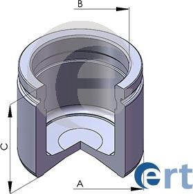 ERT 150956-C - Émbolo, pinza del freno parts5.com