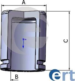 ERT 151101-C - Émbolo, pinza del freno parts5.com