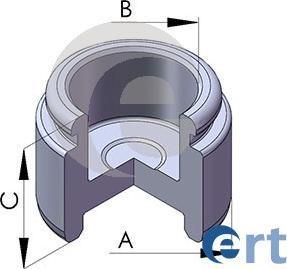 ERT 150259-C - Piston, brake caliper parts5.com