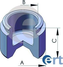 ERT 150223-C - Piston, brake caliper parts5.com