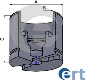 ERT 150751-C - Kolben, Bremssattel parts5.com