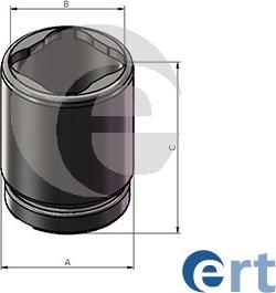 ERT 151433-C - Píst, brzdový třmen parts5.com