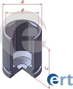 ERT 151198-C - Émbolo, pinza del freno parts5.com