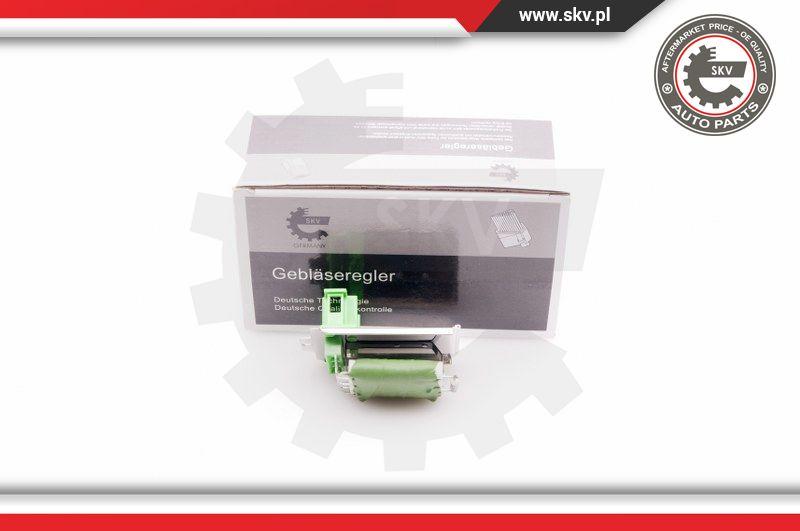 Esen SKV 94SKV056 - Resistor, interior blower parts5.com