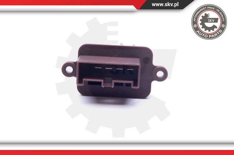 Esen SKV 94SKV071 - Resistor, interior blower parts5.com