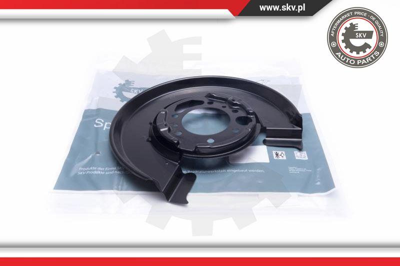 Esen SKV 57SKV650 - Chapa protectora contra salpicaduras, disco de freno parts5.com