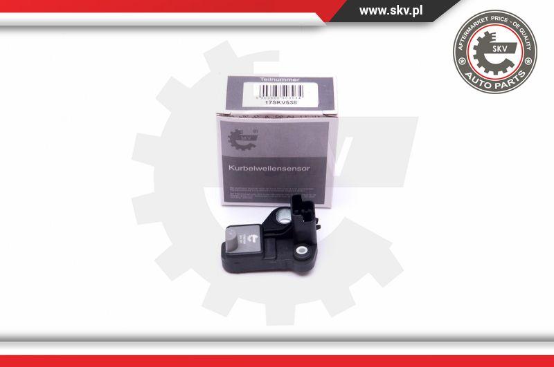 Esen SKV 17SKV538 - Senzor impulsuri, arbore cotit parts5.com