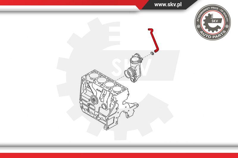 Esen SKV 31SKV105 - Furtun ulei parts5.com