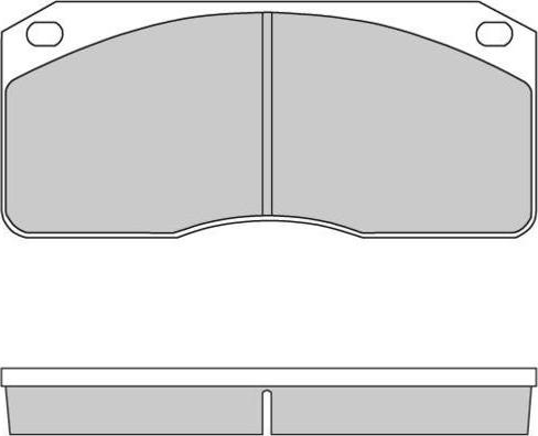 FOMAR Friction 55494881 - Komplet pločica, disk-kočnica parts5.com