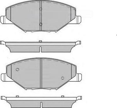 KRAFT AUTOMOTIVE 6000126 - Brake Pad Set, disc brake parts5.com