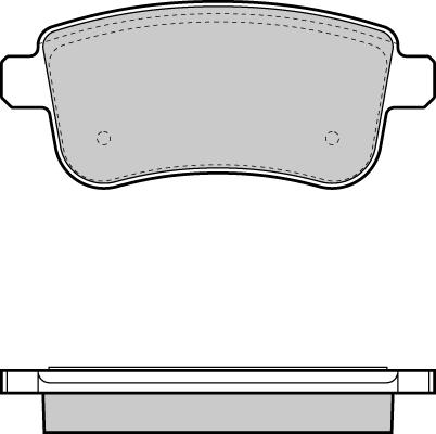 RENAULT 8660006311 - Σετ τακάκια, δισκόφρενα parts5.com