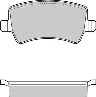 Volvo 32300258 - Brake Pad Set, disc brake parts5.com