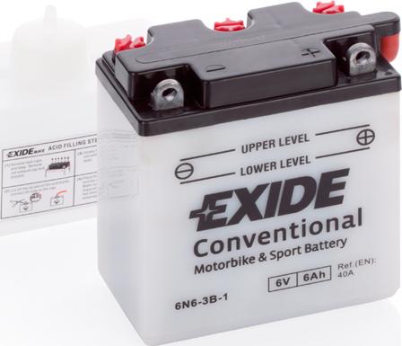 Exide 6N6-3B-1 - Baterie de pornire parts5.com