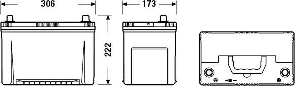 Exide EA954 - Żtartovacia batéria parts5.com