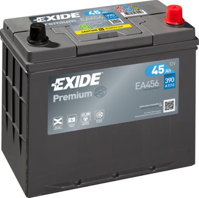 Exide EA456 - Baterie de pornire parts5.com