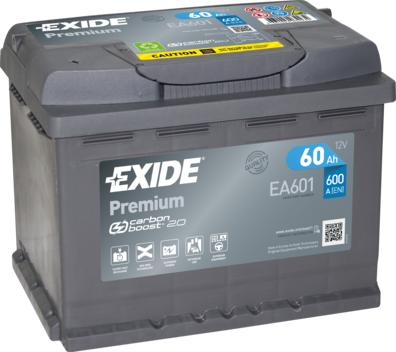 Exide EA601 - Żtartovacia batéria parts5.com