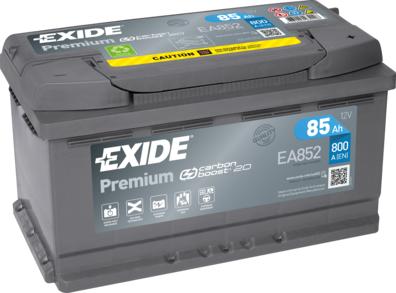 Exide EA852 - Batería de arranque parts5.com