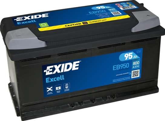 Exide EB950 - Baterie de pornire parts5.com