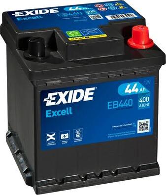 Exide EB440 - Indító akkumulátor parts5.com