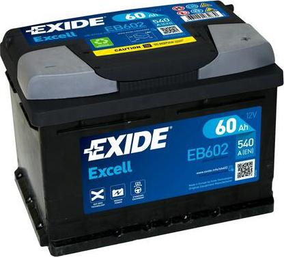 Exide EB602 - Стартов акумулатор parts5.com