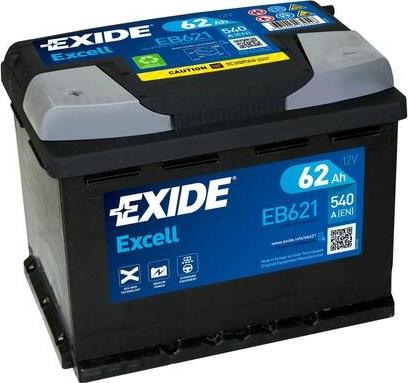 Exide EB621 - Startovací baterie parts5.com